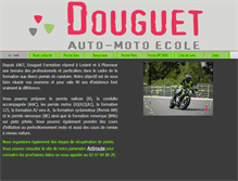 Tablet Screenshot of douguet.fr